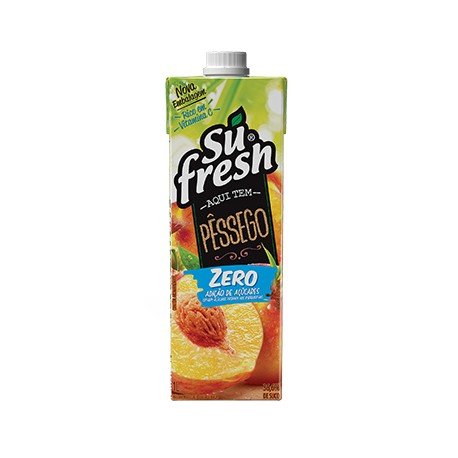 Sufresh Bebida Pêssego Zero 1 Litro