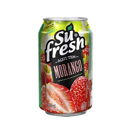 Sufresh Néctar Morango Lata 330ml