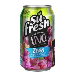 Sufresh Néctar Uva Zero Lata 330ml