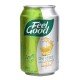 Feel Good Chá Verde com Laranja e Gengibre Lata 330ml