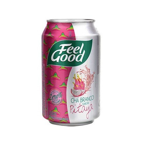 Feel Good Chá Branco com Pitaya Lata 330ml